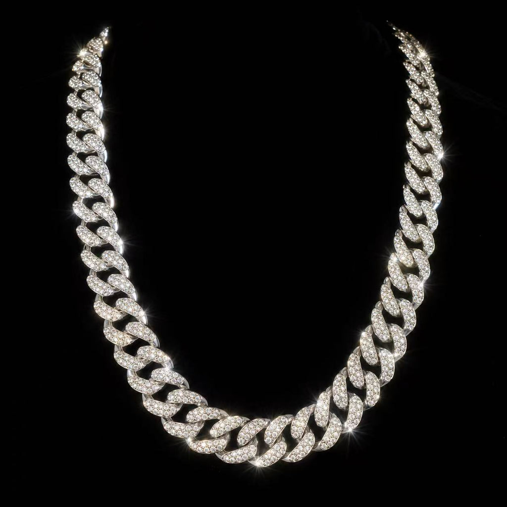 Cuban Link Chain Necklace for Men - Bold & Elegant Design - Perfect for Everyday Wear