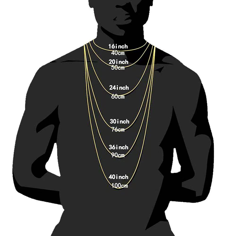 Cuban Link Chain Necklace for Men - Bold & Elegant Design - Perfect for Everyday Wear