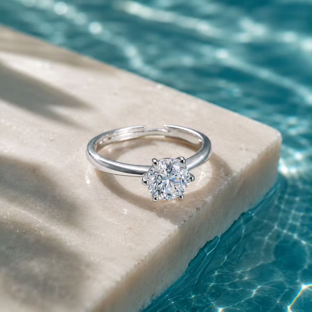 Minimalist Sparkle Ring Timeless Elegance for Every Day