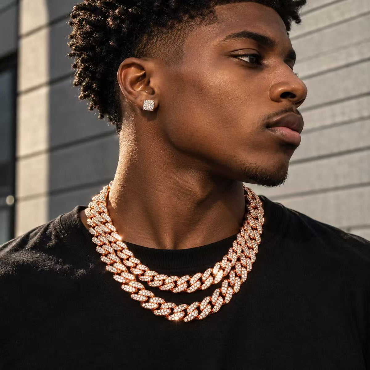 Cuban Link Chain Necklace for Men - Bold & Elegant Design - Perfect for Everyday Wear