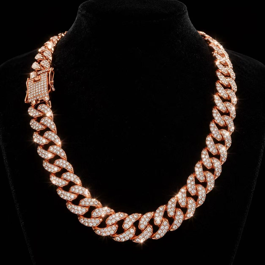 Cuban Link Chain Necklace for Men - Bold & Elegant Design - Perfect for Everyday Wear